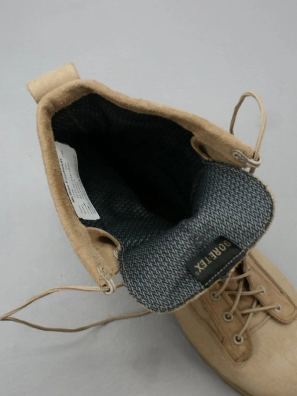McRae Men's 11 W Wide US Army Military Coyote Tan Suede Gore-Tex Combat Boots
